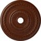 Ekena Millwork Cole Medallion (Canopies up to 9 1/8"), 25 3/8"OD x 3 3/8"ID x 1 3/8"P, Burnished Mahogany Crackle CM25COBMC - alternate 1